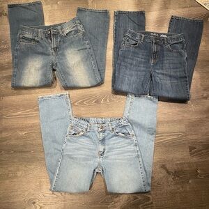 Boys size 14 blue jeans